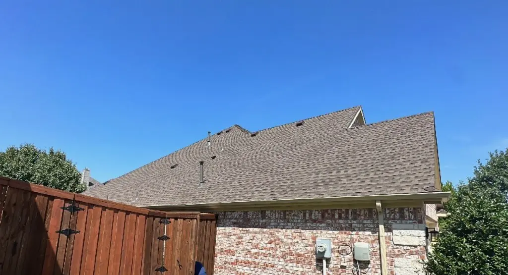 Completed roof replacement project in Hyrum